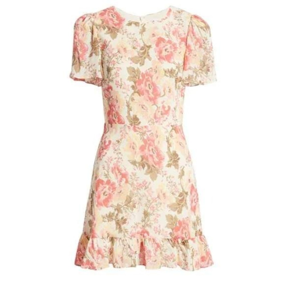 REFORMATION Beesley Print‎ Minidress In Farrah Size 6